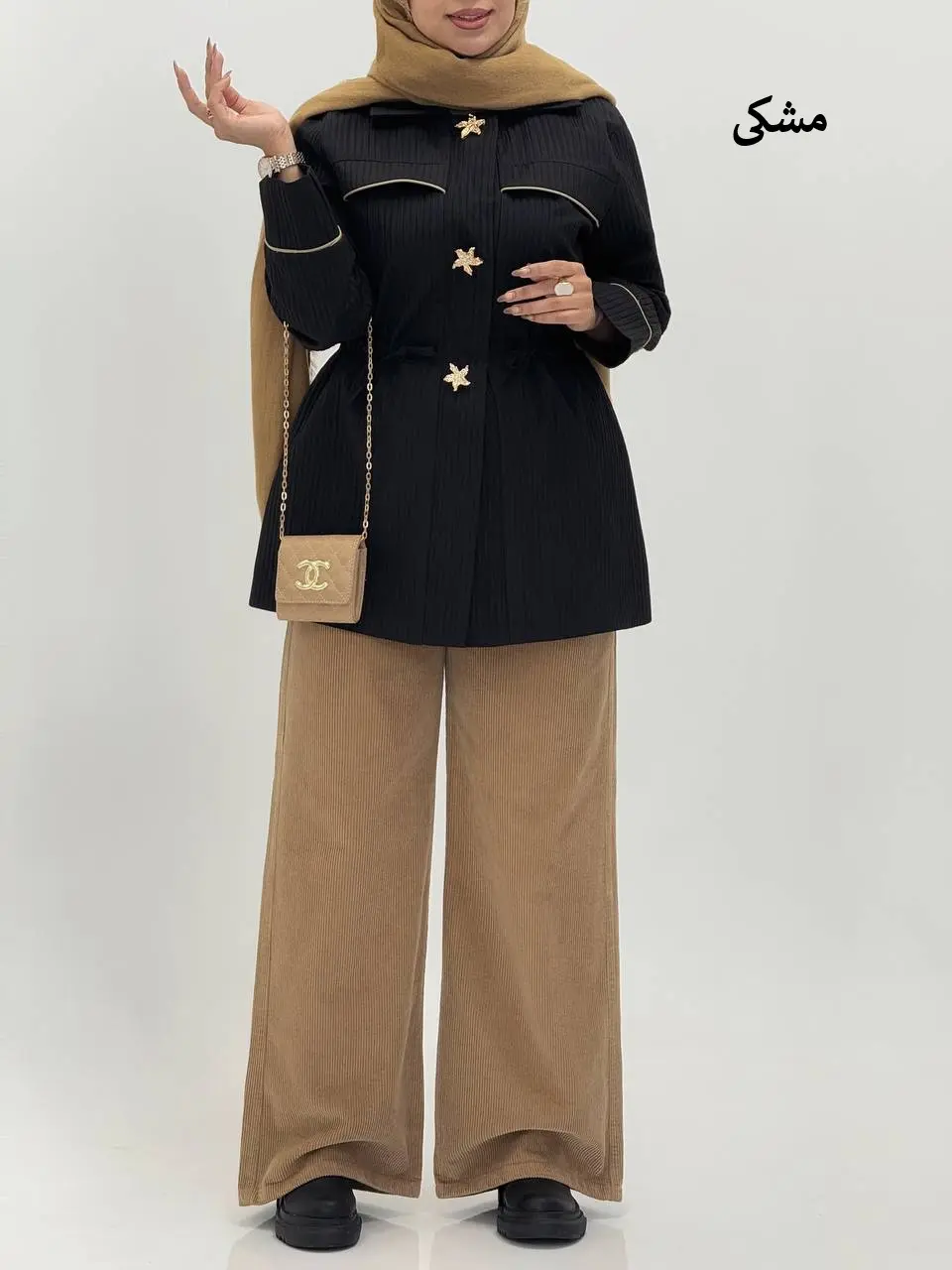 3590-بارونی آستردار راشا